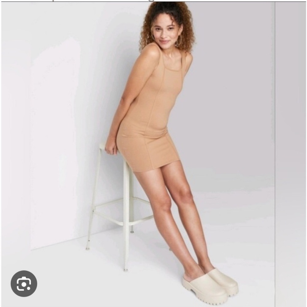 Women's Seamed Mini Bodycon Dress